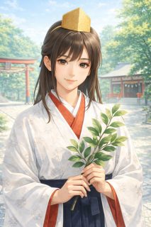 女性・巫女装束　NO.003