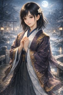 女性・巫女装束　NO.004