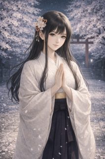 女性・巫女装束　NO.006